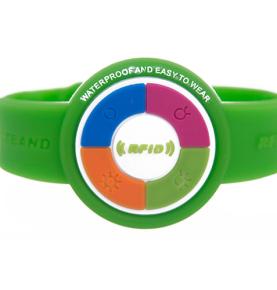 RFID-Armband PVC UHF 18000-6C Handgelenkband PVC-Handgelenkband Armband für die elektronische Zugangskontrolle