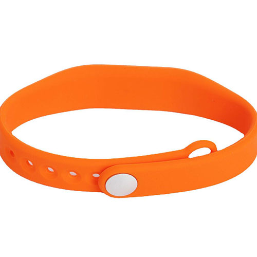 Zweifarbiges RFID-Smart-Armband aus Silikon 4