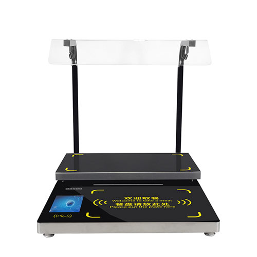 Intelligentes Restaurant, Universitätscafeteria selbst -Service-Essensnahme, Wiegen, Abrechnung, Kasse, All-in-One-Gerät, RFID-Lesezahlung