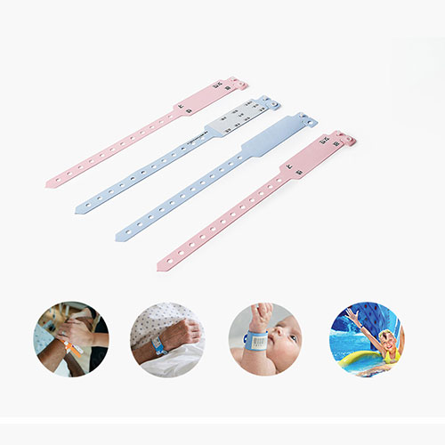 Umweltfreundliches Einweg-RFID-Armband aus Weich-PVC, handgeschrieben für Krankenhäuser, stationäre Patienten Patienten-RFID-Armband zur Identifikation 6